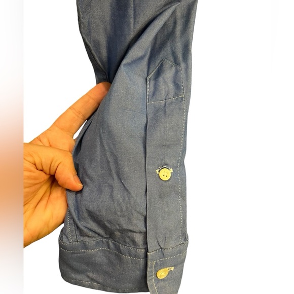 Ralph Lauren Yarmouth Size 16-35 Long Sleeve Dress Shirt Preppy Classic Icon - Picture 5 of 7